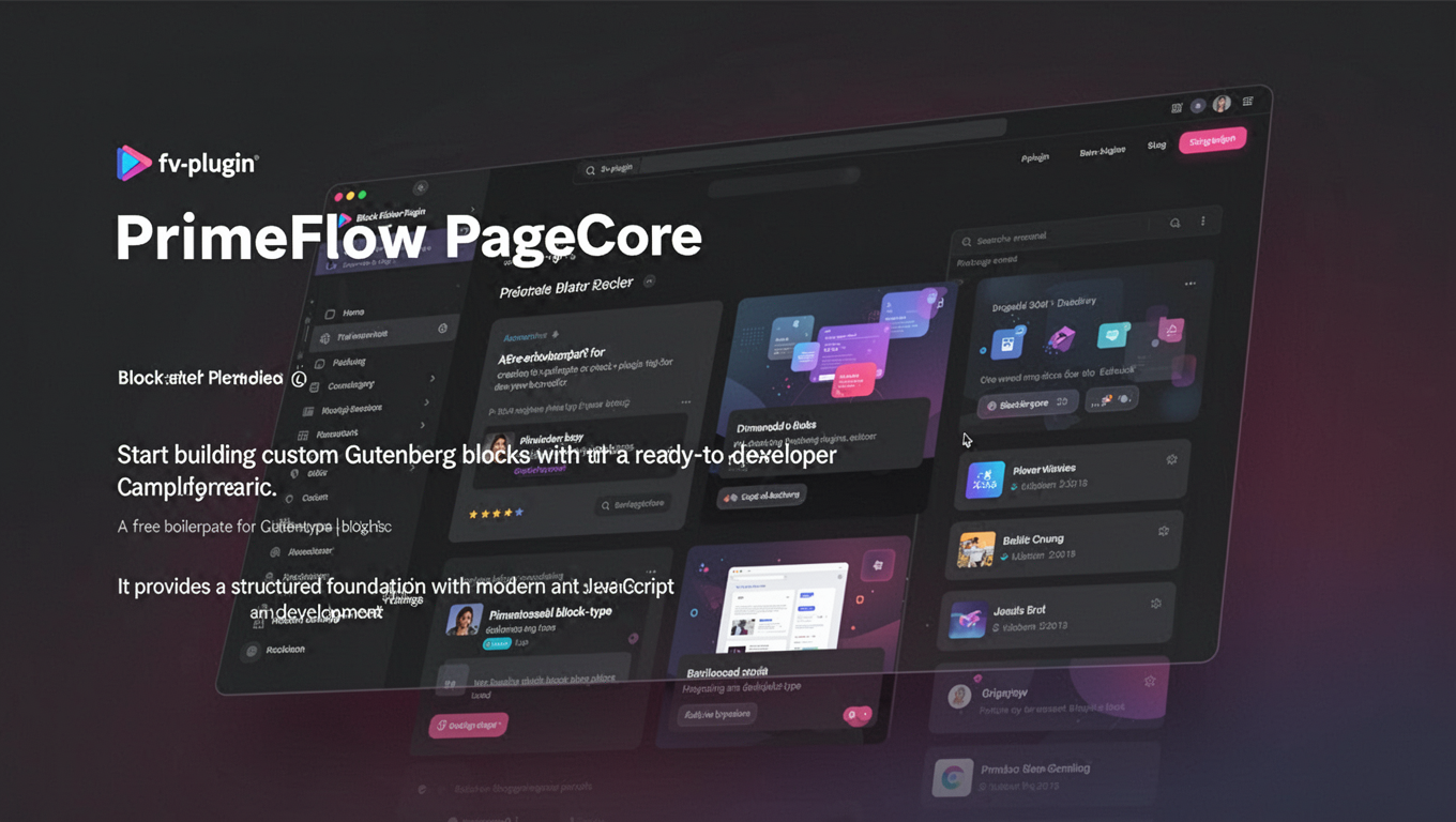 Preview of PrimeFlow PageCore