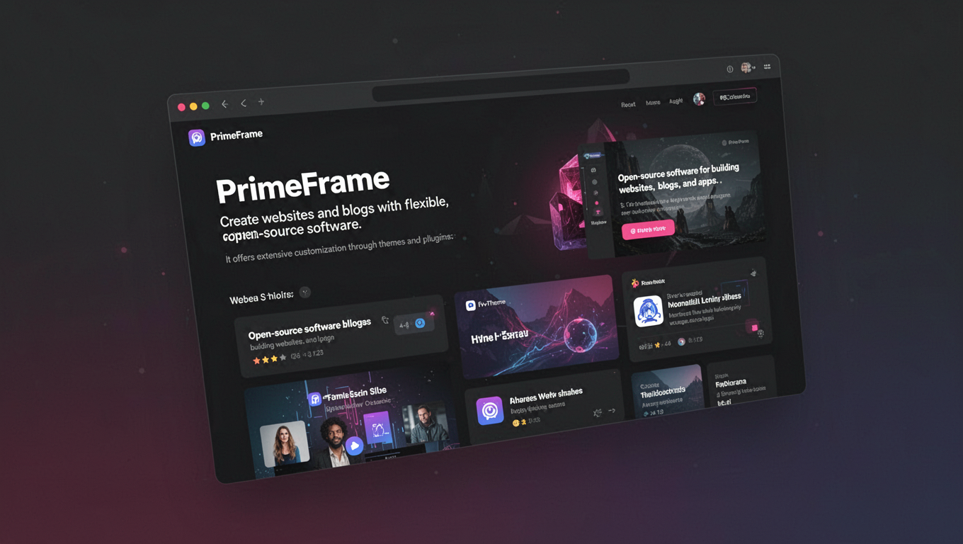 Preview of PrimeFrame