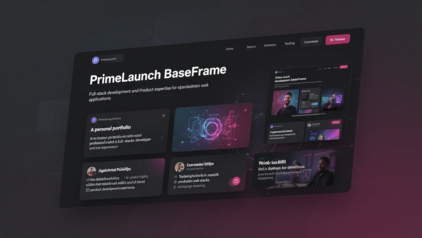 Preview of PrimeLaunch BaseFrame