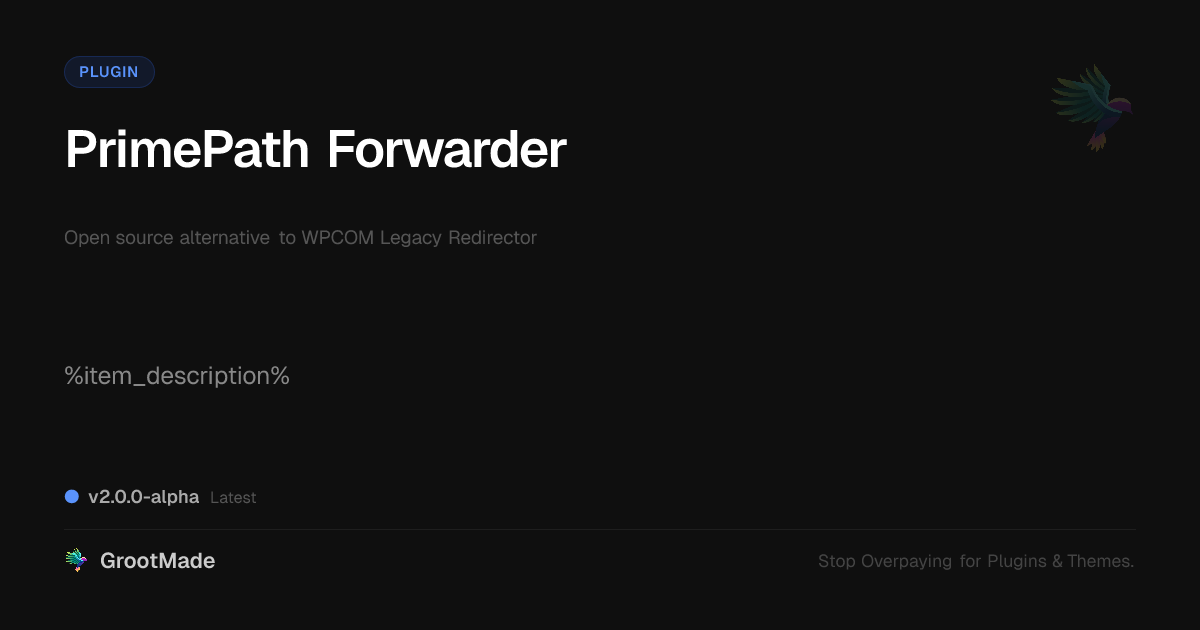 Preview of PrimePath Forwarder