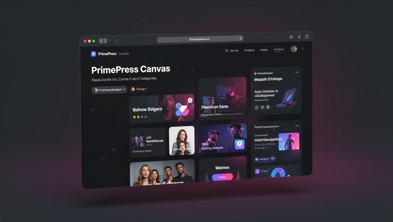 Preview of PrimePress Canvas