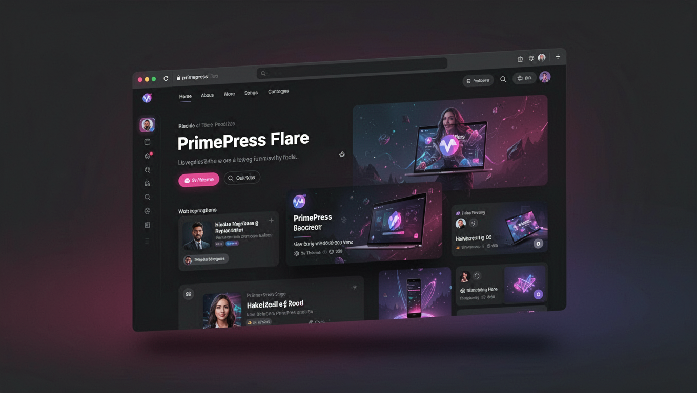 Preview of PrimePress Flare