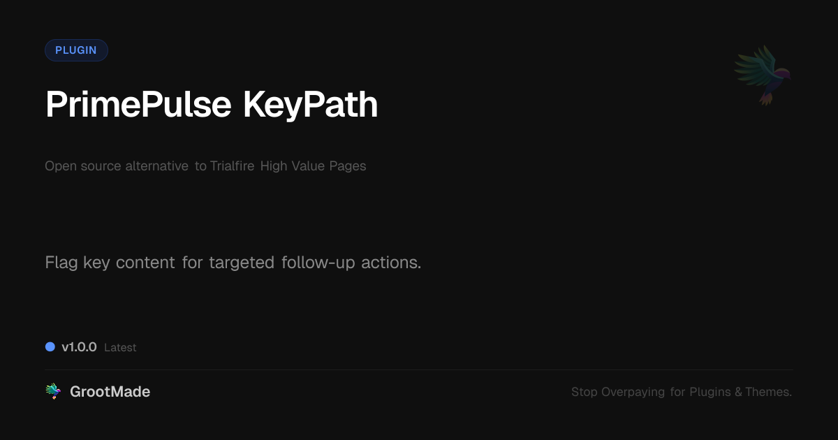 Preview of PrimePulse KeyPath