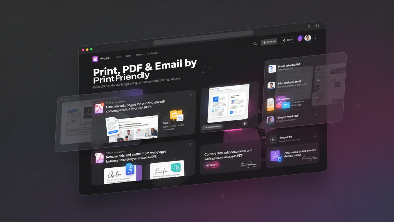 Preview of Print, PDF & Email by PrintFriendly