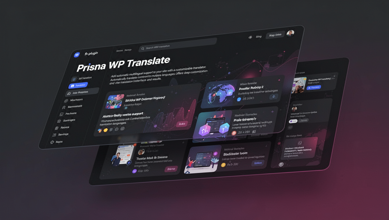 Preview of Prisna WP Translate