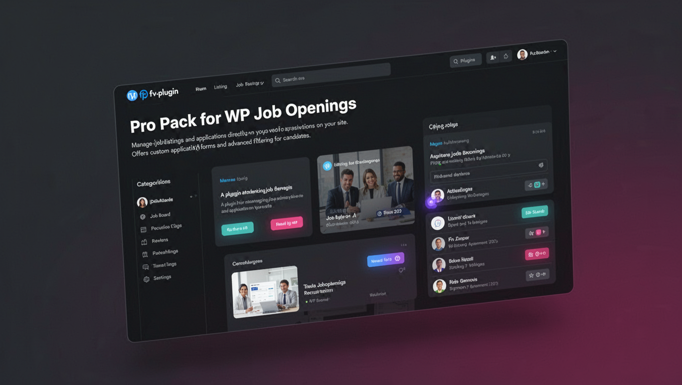 Preview of Pro Pack for WP Job Openings