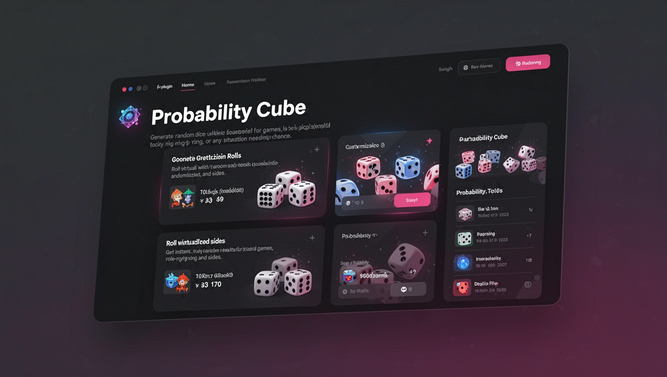 Preview of Probability Cube