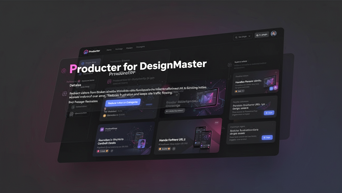 Preview of Producter for DesignMaster
