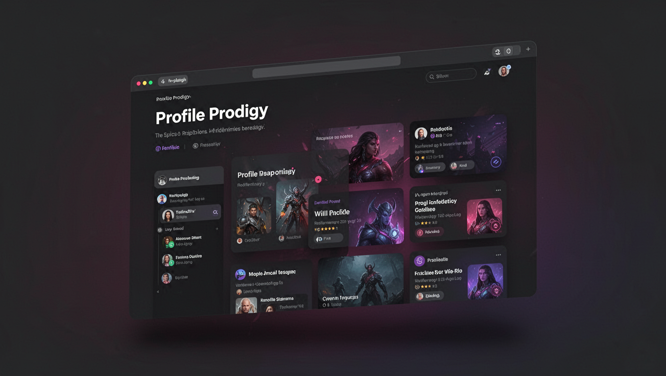 Preview of Profile Prodigy