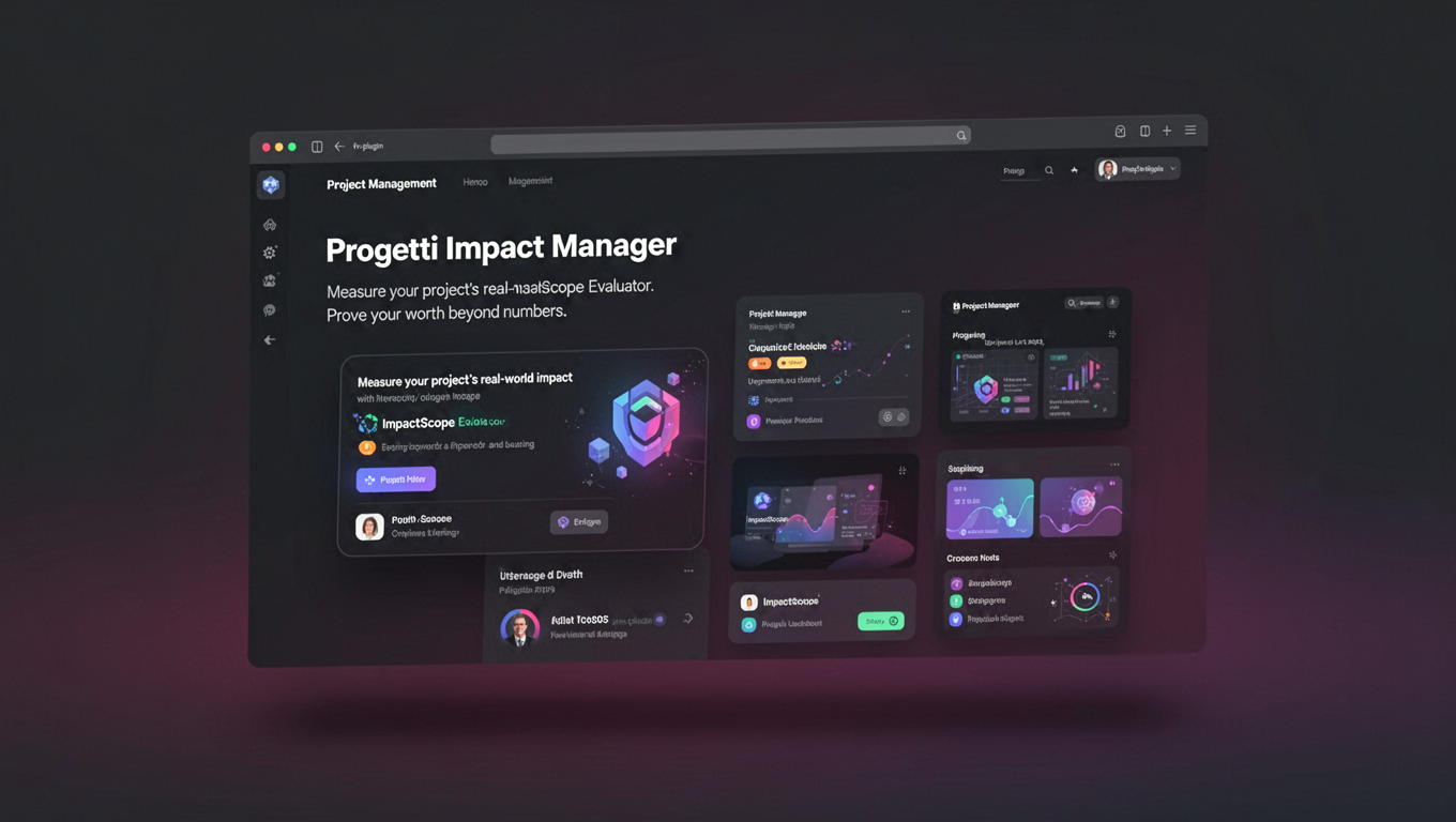 Preview of Progetti Impact Manager