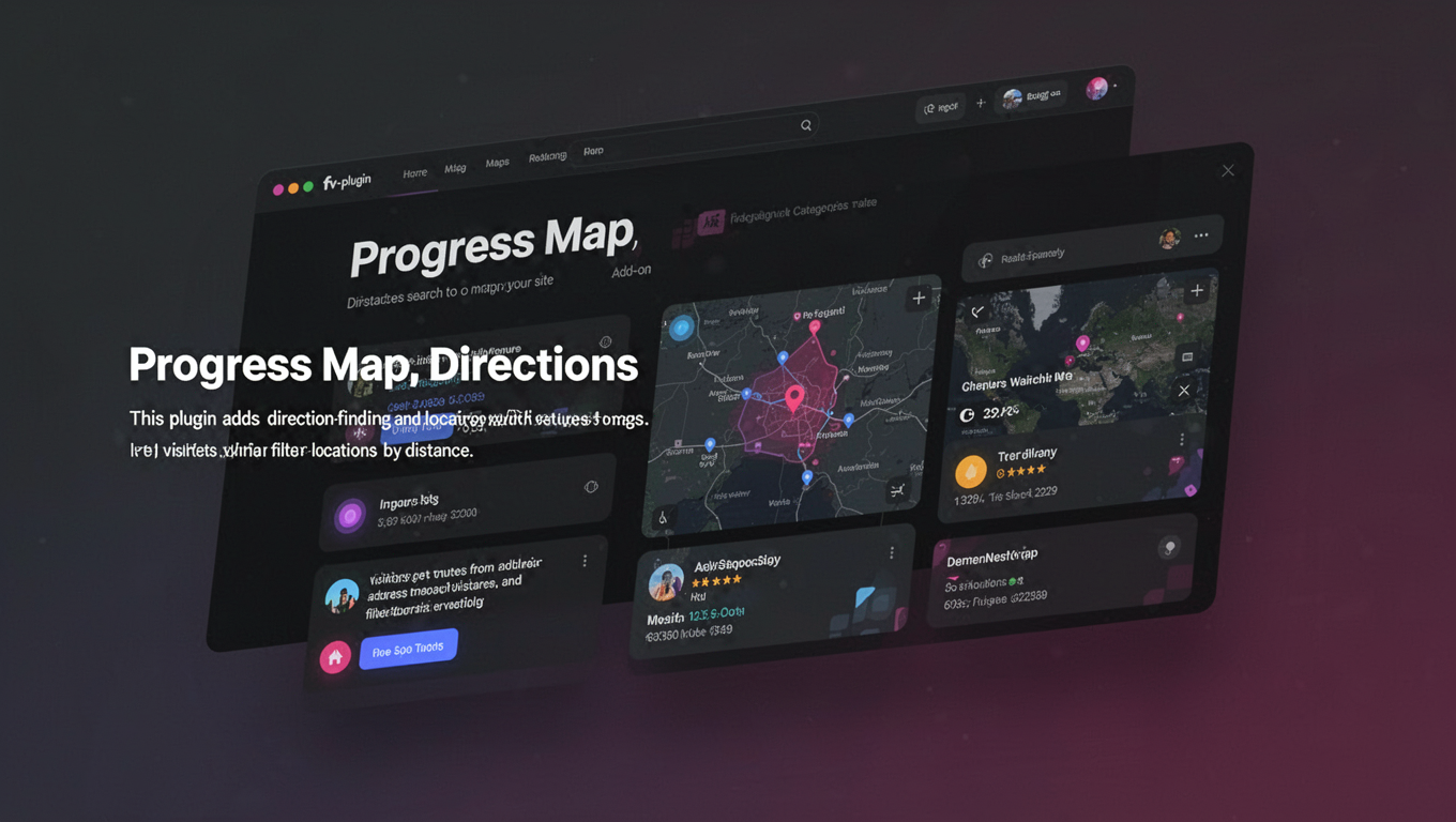 Preview of Progress Map, Directions