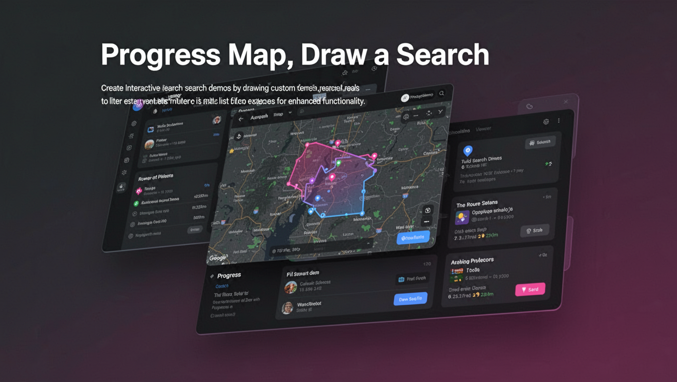 Preview of Progress Map, Draw a Search