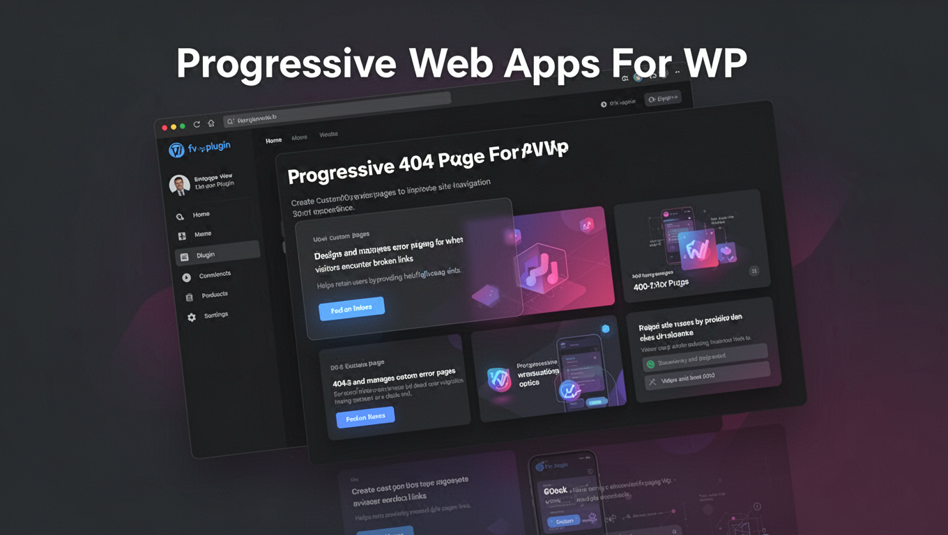 Preview of Progressive Web Apps For WP