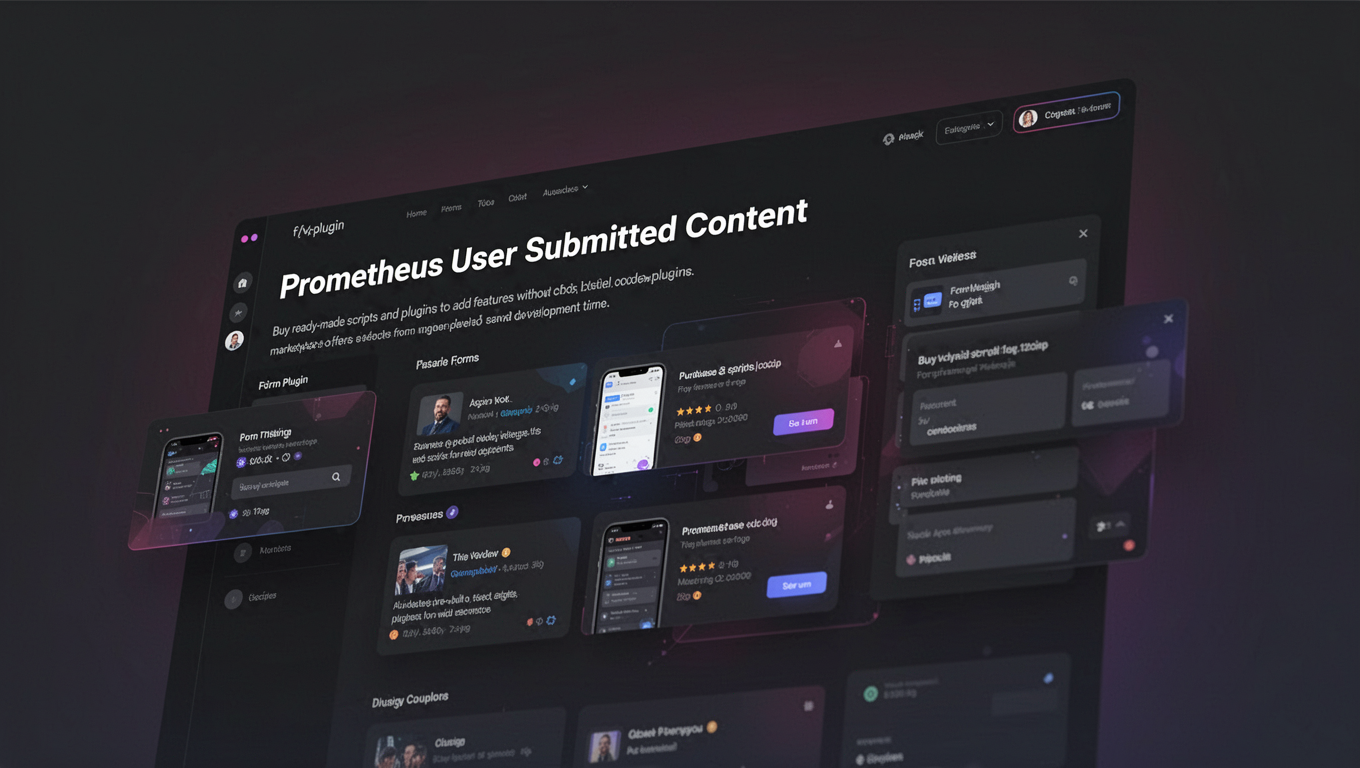 Preview of Prometheus User Submitted Content