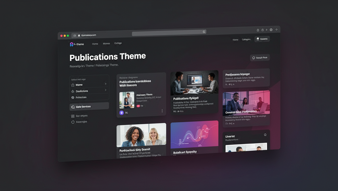 Preview of Publications Theme