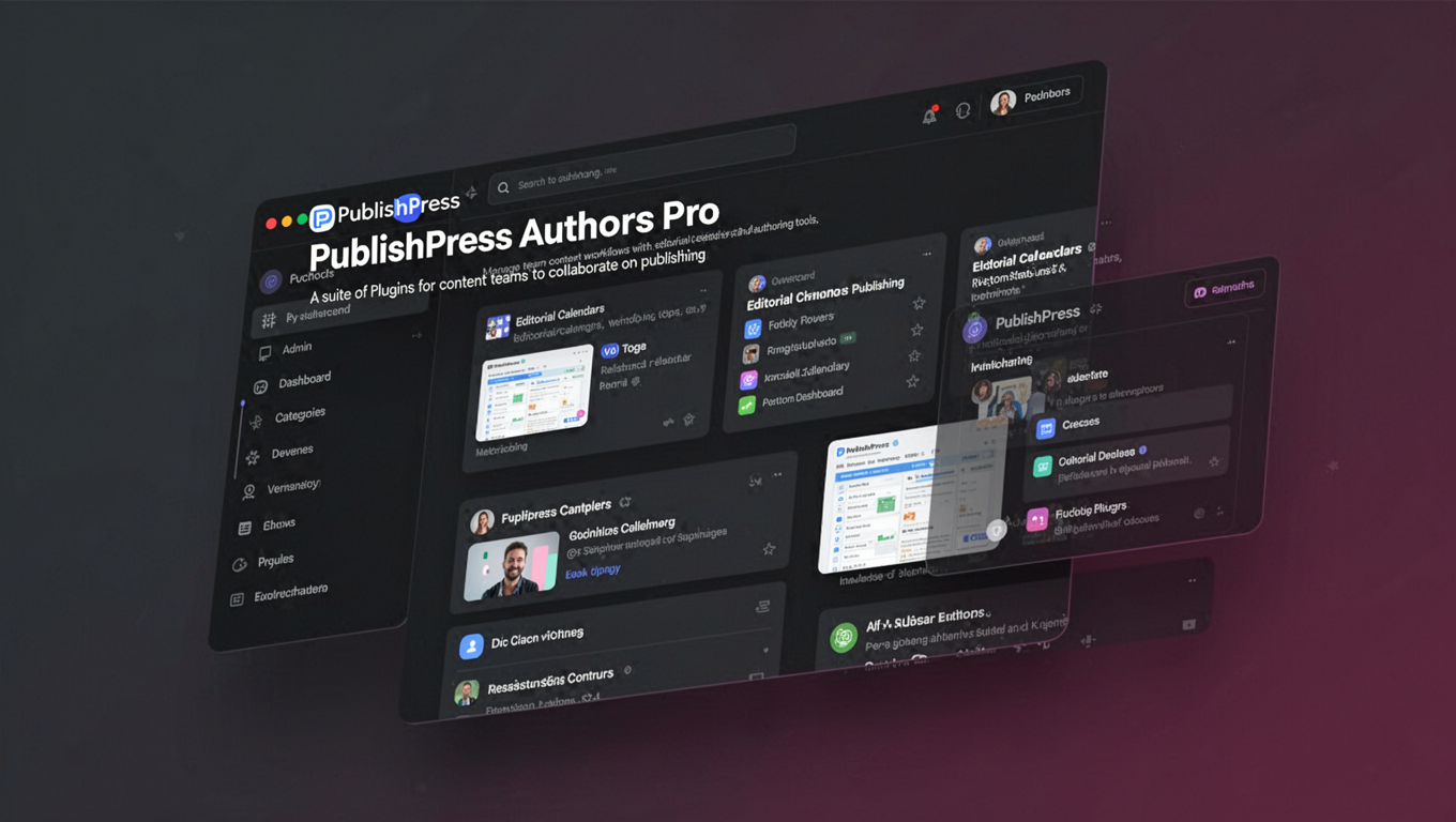 Preview of PublishPress Authors Pro