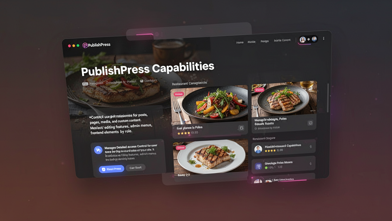 Preview of PublishPress Capabilities