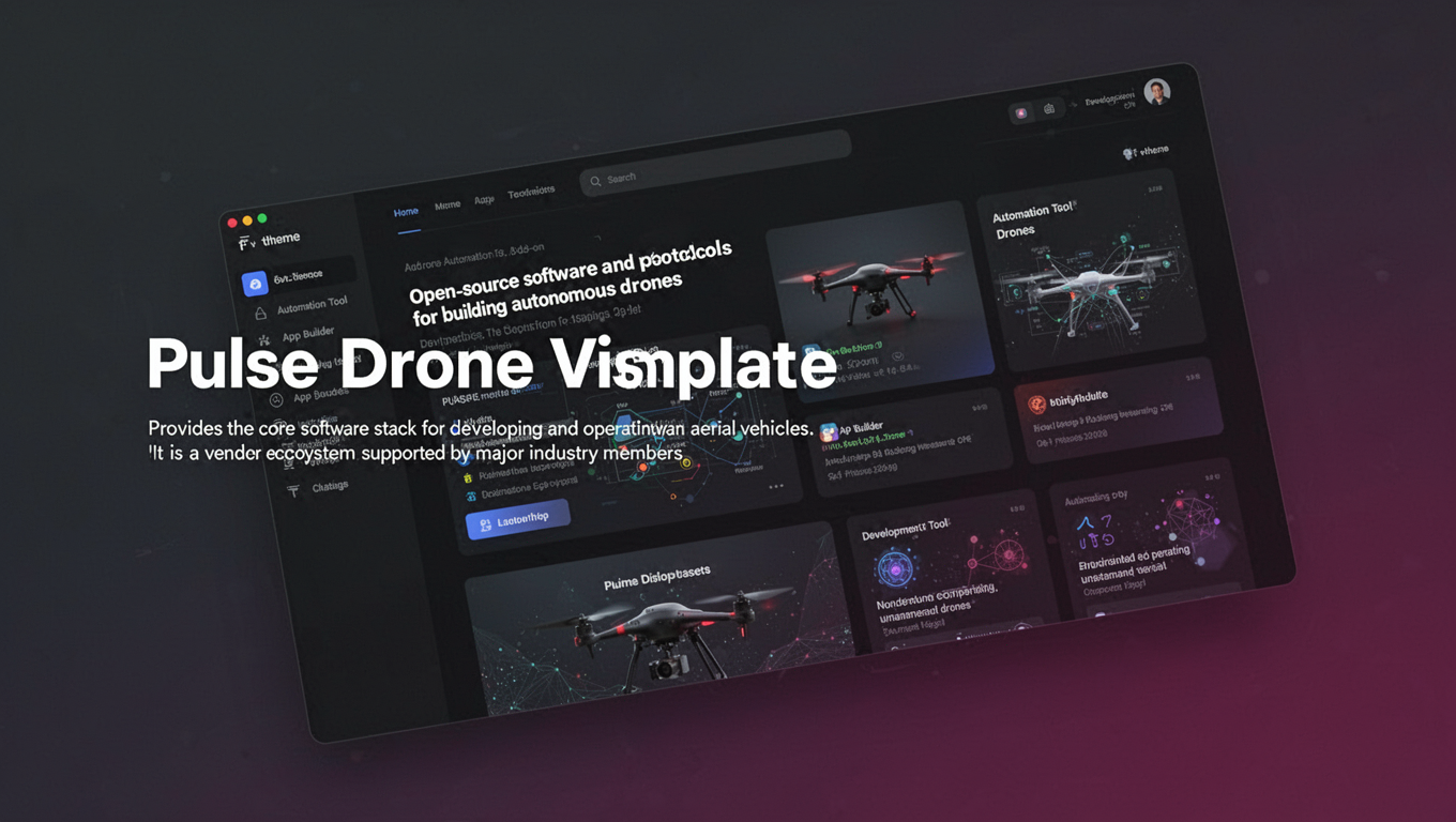 Preview of Pulse Drone Visual Template