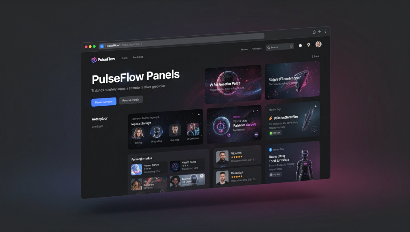 Preview of PulseFlow Panels