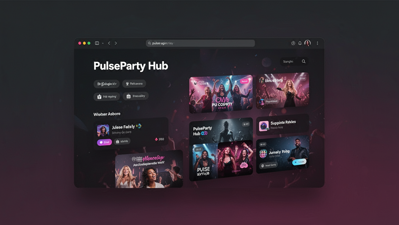 Preview of PulseParty Hub