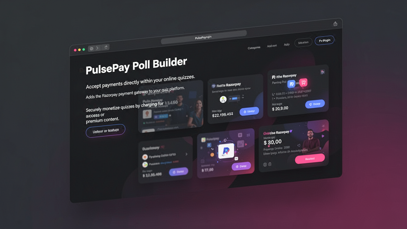 Preview of PulsePay Poll Builder