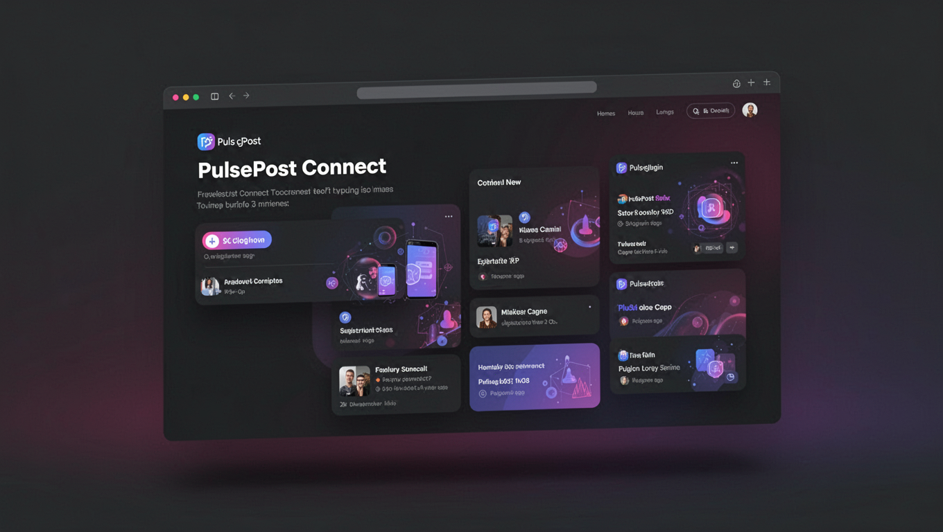 Preview of PulsePost Connect