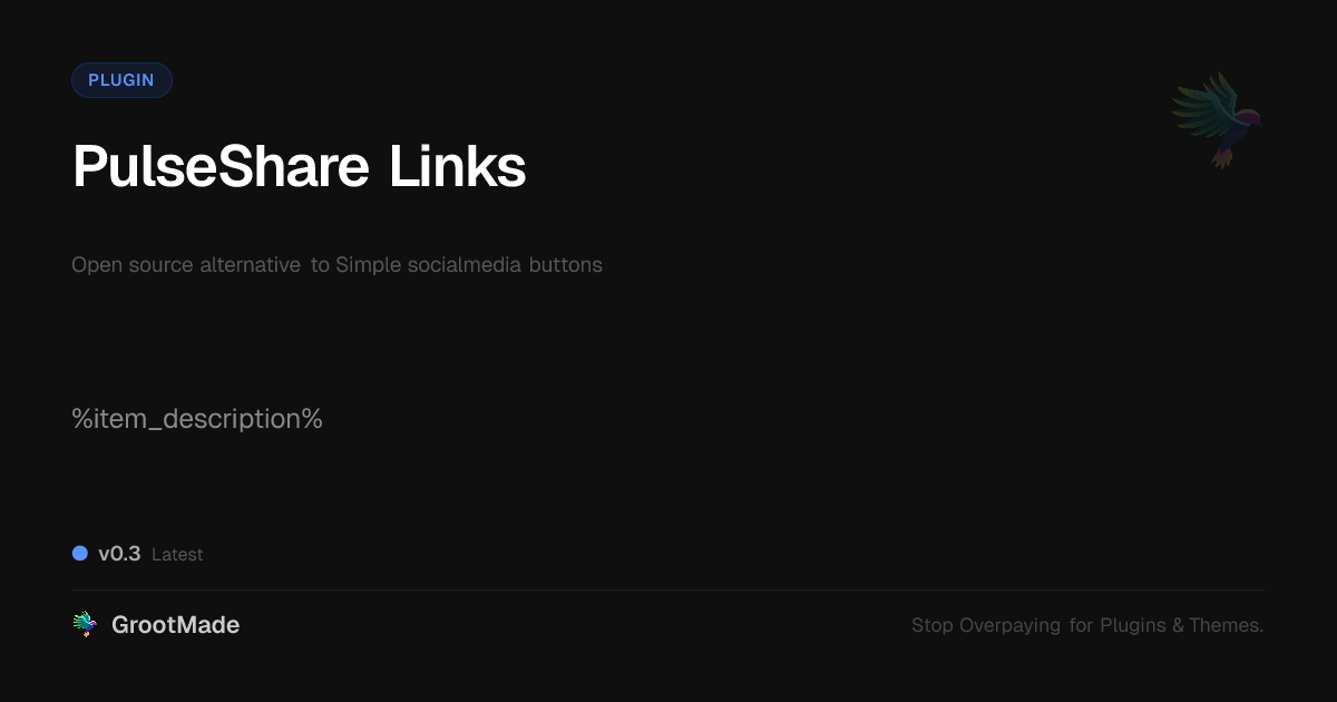 Preview of PulseShare Links
