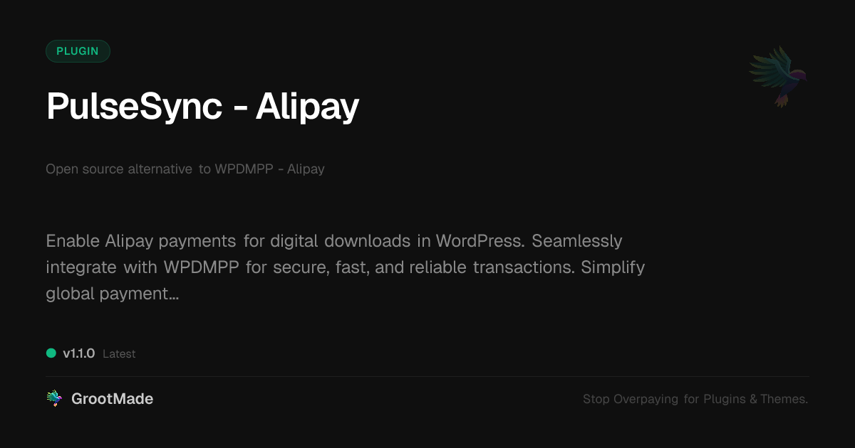 Preview of PulseSync - Alipay