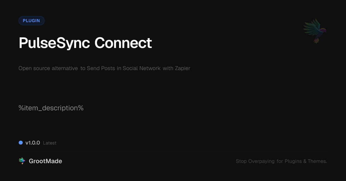 Preview of PulseSync Connect