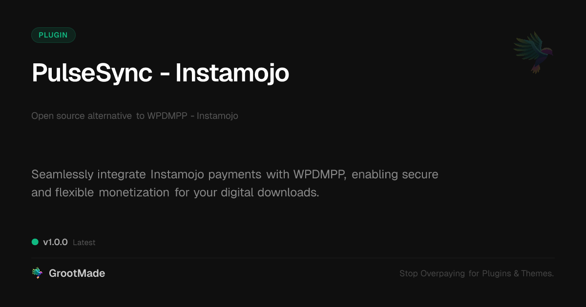 Preview of PulseSync - Instamojo