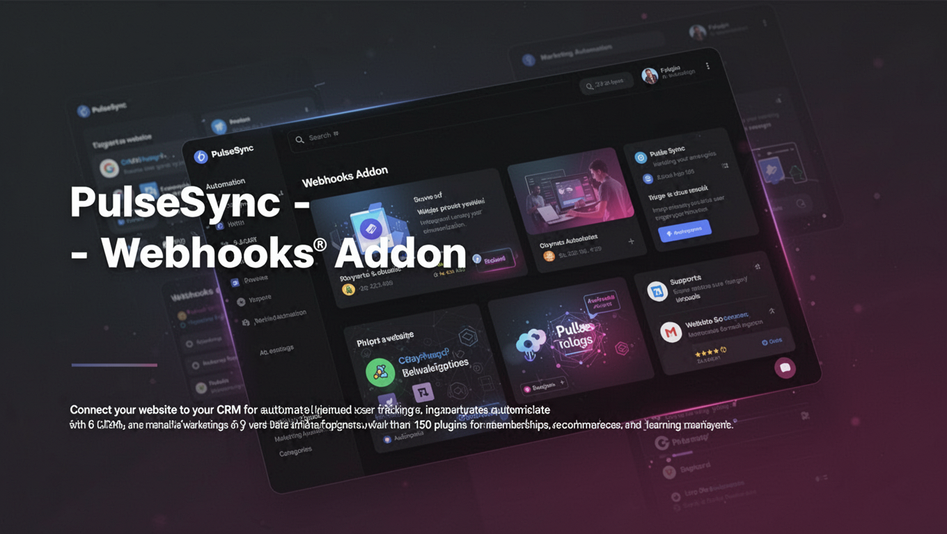 Preview of PulseSync - Webhooks Addon