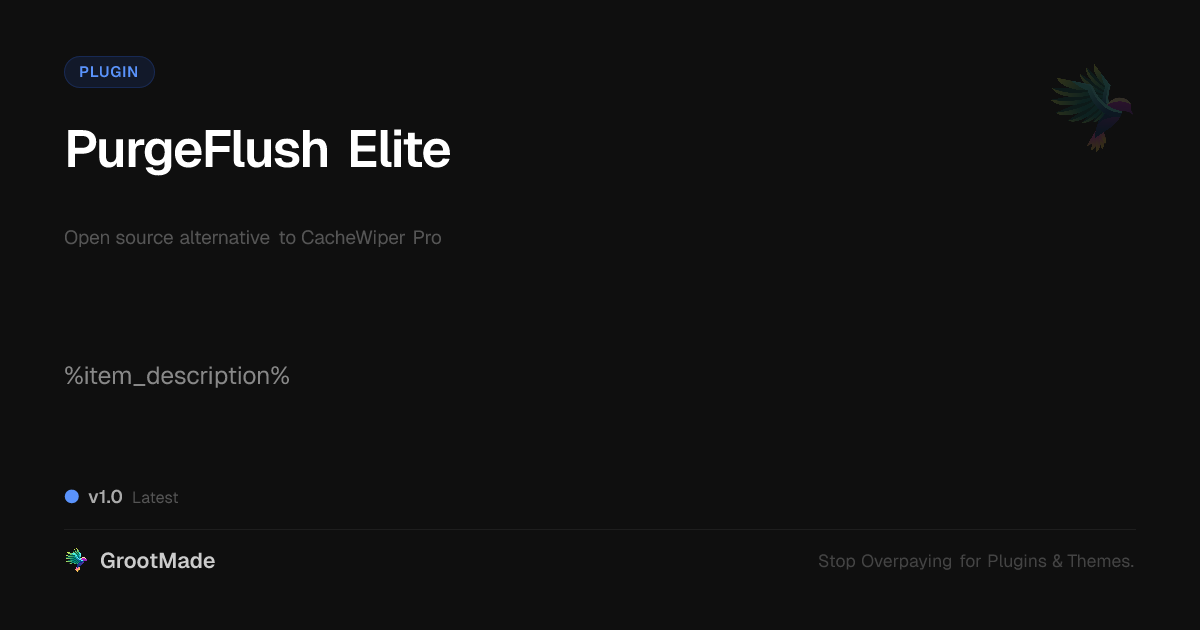 Preview of PurgeFlush Elite