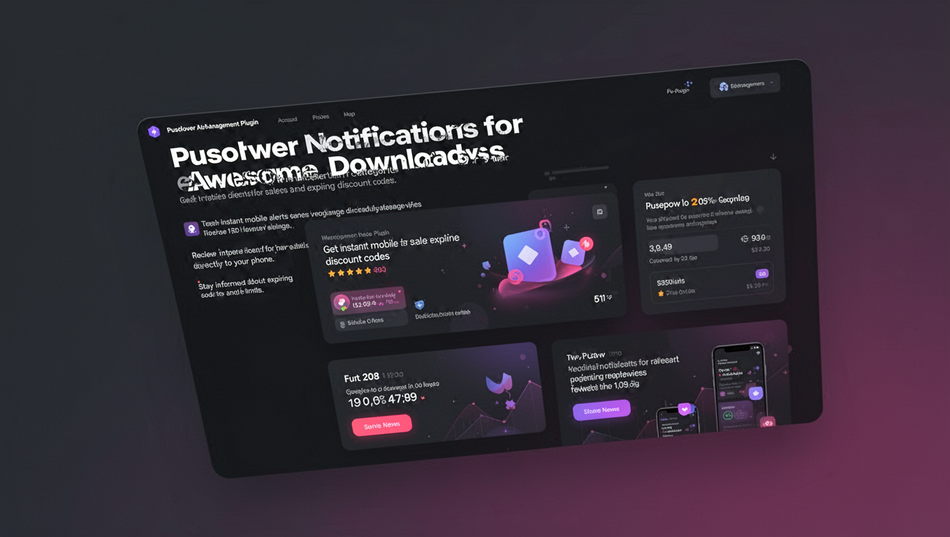 Preview of Pushover Notifications for Awesome Downloads