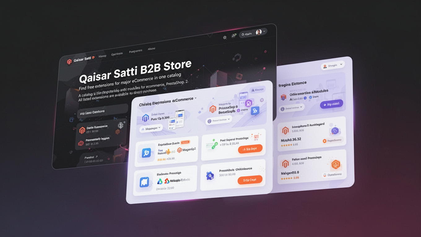 Preview of Qaisar Satti B2B Store