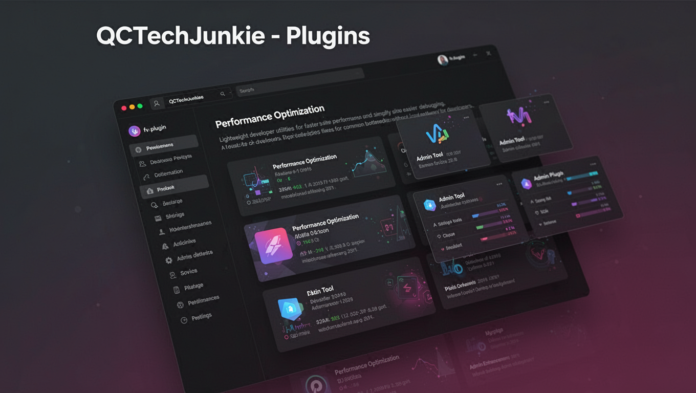 Preview of QCTechJunkie - Plugins
