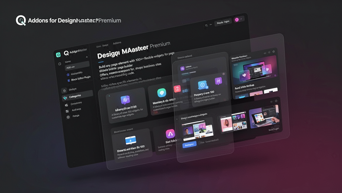 Preview of Qi Addons for DesignMaster Premium