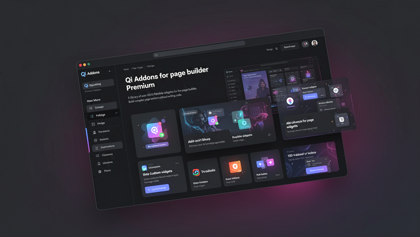 Preview of Qi Addons for Elementor Premium