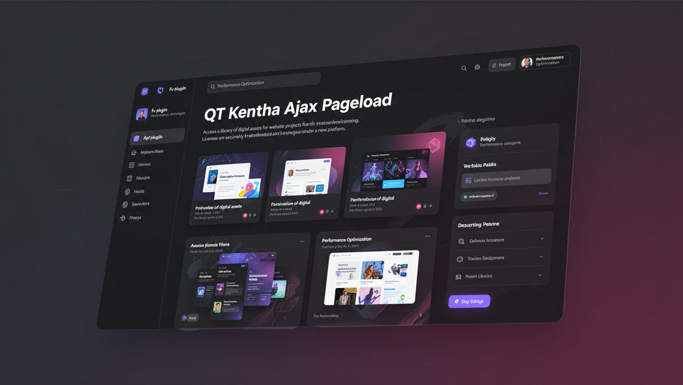 Preview of QT Kentha Ajax Pageload