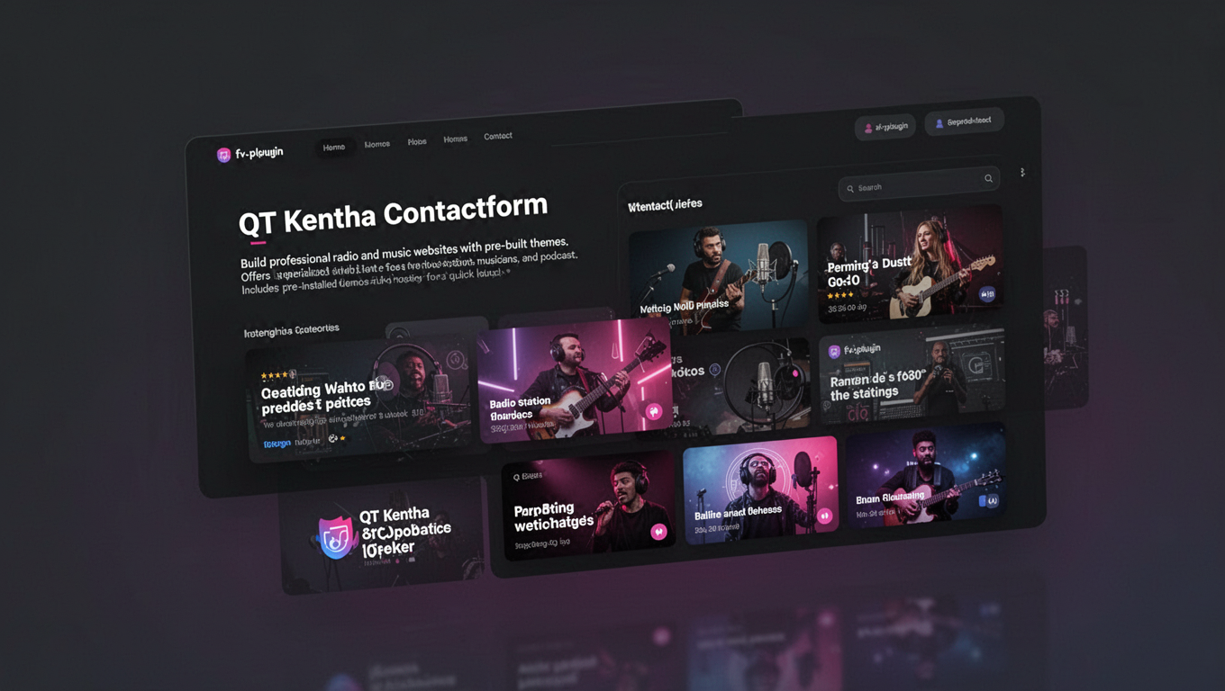 Preview of QT Kentha Contactform