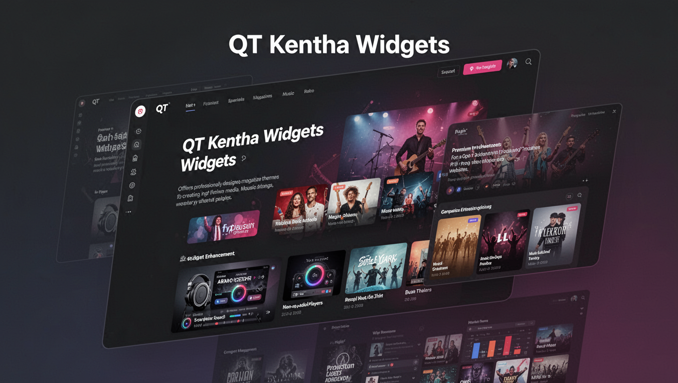 Preview of QT Kentha Widgets