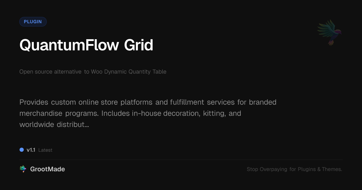 Preview of QuantumFlow Grid