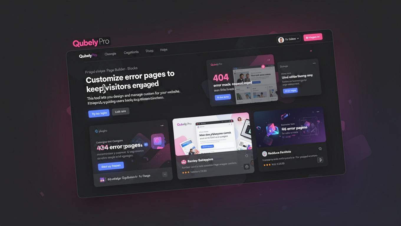 Preview of Qubely Pro