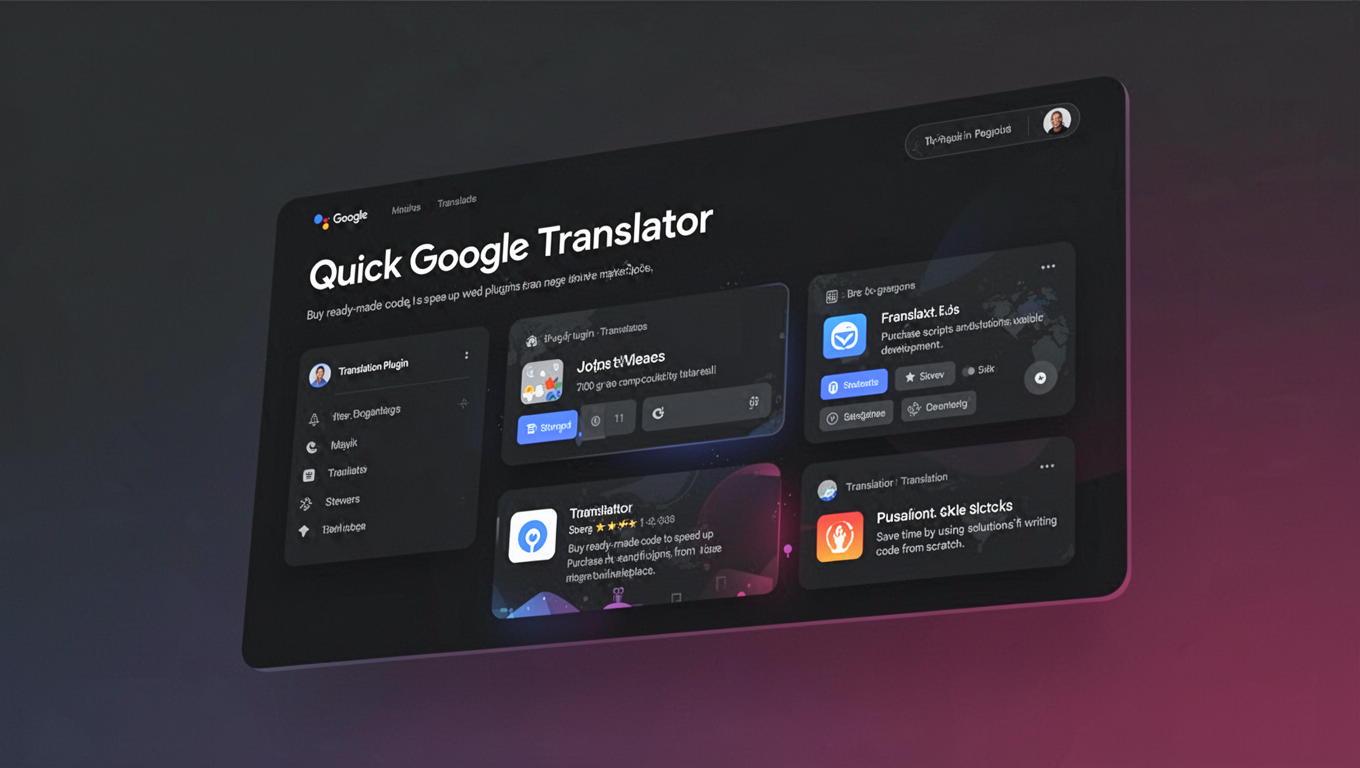 Preview of Quick Google Translator