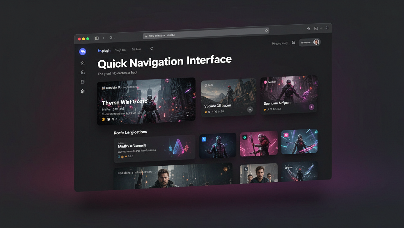 Preview of Quick Navigation Interface