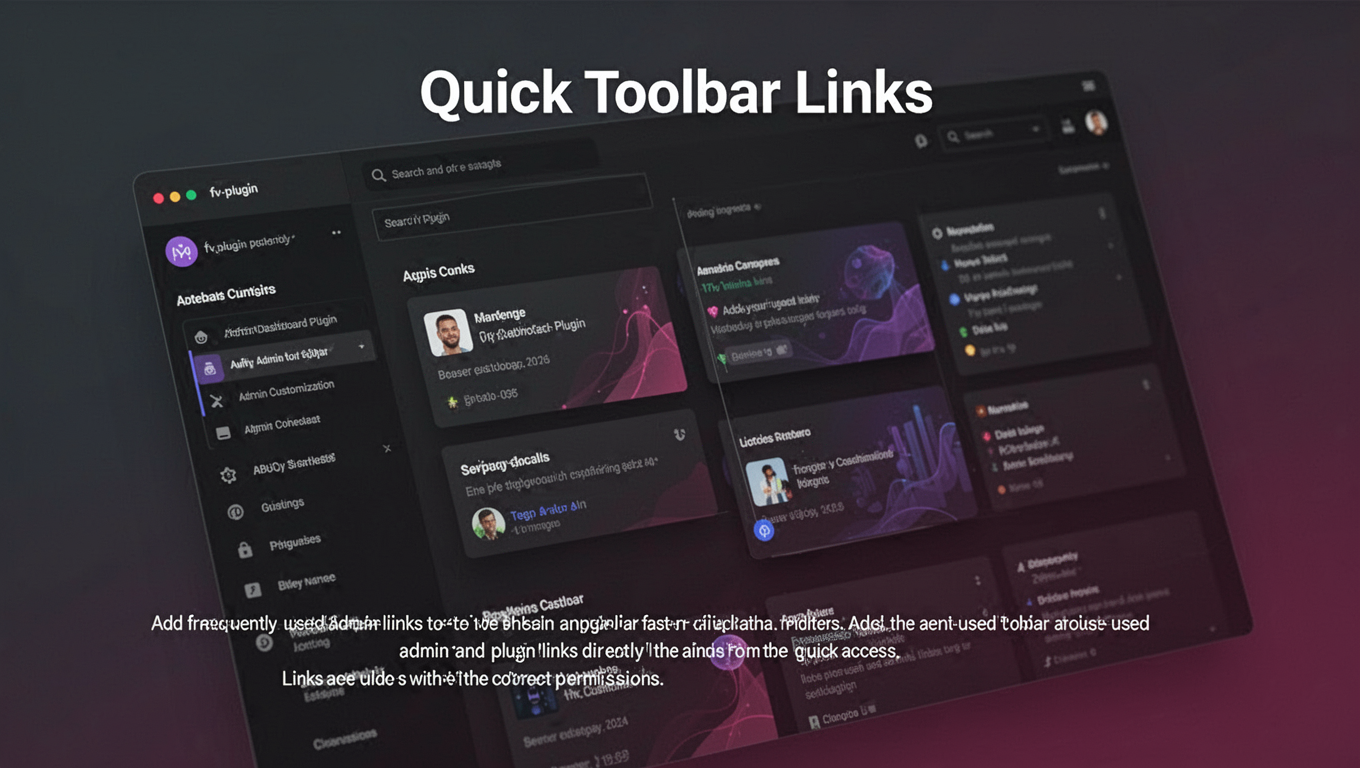 Preview of Quick Toolbar Links