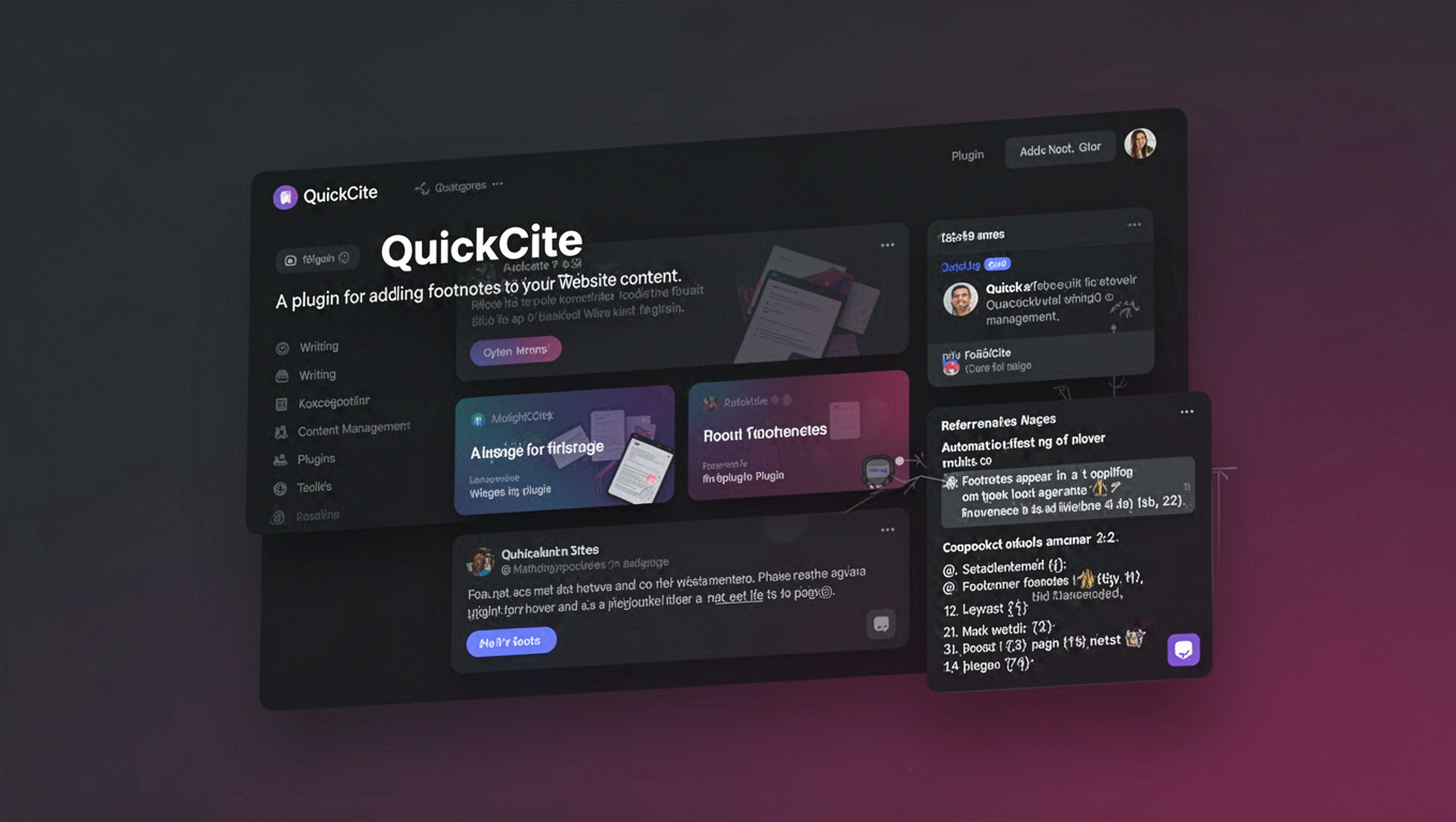 Preview of QuickCite