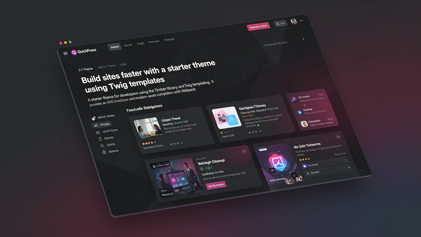 Preview of QuickPress