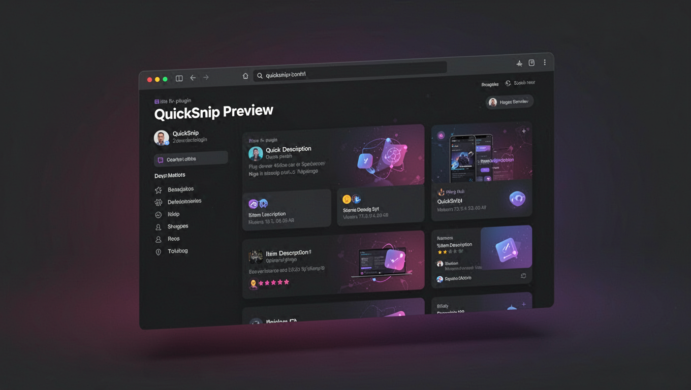 Preview of QuickSnip Preview