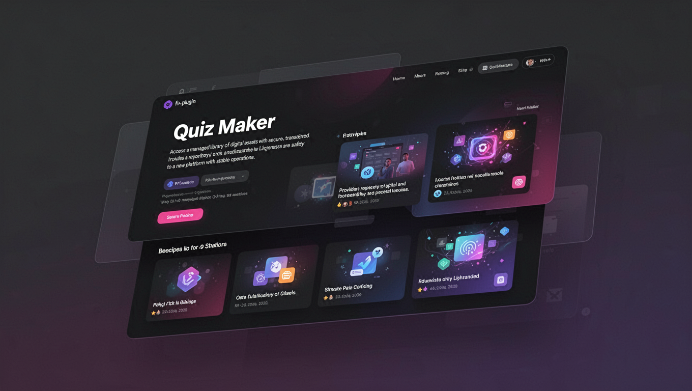 Preview of Quiz Maker