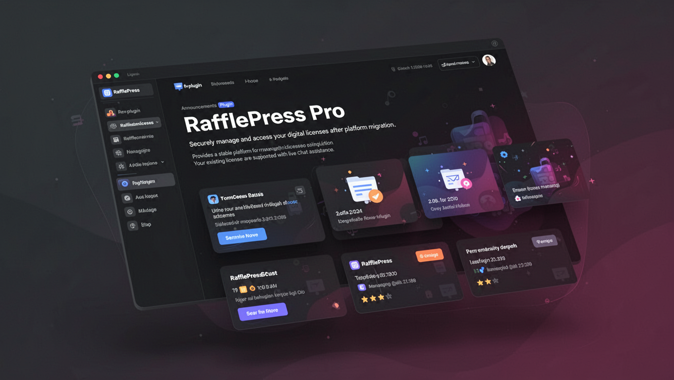 Preview of RafflePress Pro